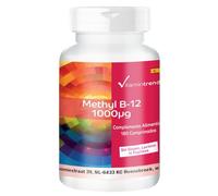 Metilcobalamina 1000mcg - vitamina B12 - alta dosificación - vegana - 180 comprimidos - Bote para 6 meses | Vitamintrend®