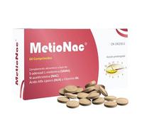 MetioNac® de Margan Biotech, 60 Comprimidos | S-Adenosil L-Metionina + N-Acetil Cisteína + Ácido Alfa Lipoico + Vitamina B6 | Suplemento Antioxidante y Metilador con SAME + ALA + NAC + B6