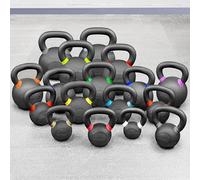 METIS Pesas Rusas Kettlebells de Hierro Nivel Pro - [4kg - 40kg] | Pesas Profesionales Duraderas - Musculación en Casa o en el Gimnasio | Entrenamiento Funcional | Material de Fitness (12 kg)