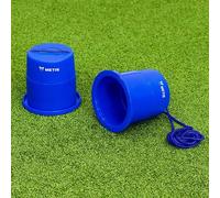 METIS Zancos de cubo para niños con cordones ajustables, par, azul