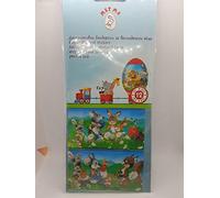 Metma 12 pegatinas térmicas para decoración de huevos de Pascua con diseño de huevos de Pascua