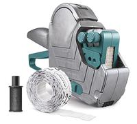 METO Original Basic M etiquetadora de precios - precio, número de artículo | de dos líneas, 16 dígitos para etiquetas de 22×16 mm, listo para usar) etiquetadora manual