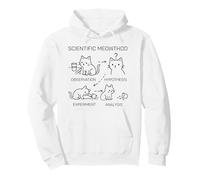 Método científico Divertido, Gato científico, Profesor, Estudiante, Genial Sudadera con Capucha