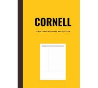 Metodo Cornell: Quaderno per Appunti Universitario e Professionale: istema di Scrittura Strutturata con Griglia Cornell, 100 Pagine, Formato A4, Copertina Premium [Colore]