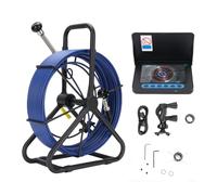 metodo de cámara de inspección de tuberías SustVita con cámara de 18 mm y 6 LED, cable de 30 m / 100 pies para líneas de alcantarillado y drenaje, grabación DVR 1080P, boroscopio