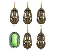 Método de de Carpas - Método de alimentador | Rig en línea de alimentación | Métodos Conjuntos de Plataformas de alimentación Conjunto | Atractiva Aparejo de Peces Kit de Aparejos de liber