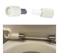 Método de fijación de la parte superior de bisagras de ralentización silenciosa Accesorios de asiento de inodoro de diseño único