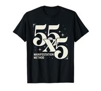 Método De Manifestación 55x5 Buscadora Abundancia Técnica Camiseta