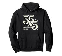Método De Manifestación 55x5 Buscadora Abundancia Técnica Sudadera con Capucha