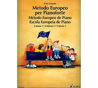Metodo europeo per pianoforte. Per la Scuola media. Ediz. multilingue: Spanish/Portuguese/Italian: 1
