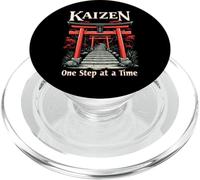 Método Hiragana Katakana Kaizen Cita Kaizen Kai Zen PopSockets PopGrip para MagSafe