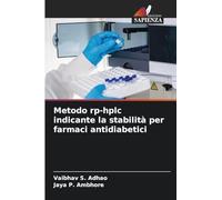 Metodo rp-hplc indicante la stabilità per farmaci antidiabetici