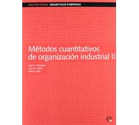 Métodos cuantitativos de organización industrial II: 87 (Aula Politècnica)