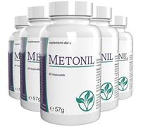 Metonil - 300 cápsulas (5 x 60 cápsulas), paquete de 5