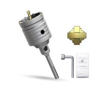 METOTY - Sierra de campana de agujero hueco de 60 mm con adaptador SDS Plus, broca de 110 mm para enchufes eléctricos, para mampostería, ladrillos, hormigón, cemento, piedra