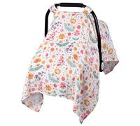 Metplus Funda de muselina para asiento de coche para bebés, funda transpirable para asiento de coche, funda ligera para portabebés para niñas y niños, apto para primavera, verano, días calurosos,