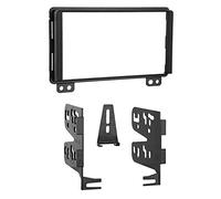 Metra 95-5026 Kit de instalación doble DIN para vehículos Ford, Lincoln y Mercury seleccionados de 2001 en adelante, color negro