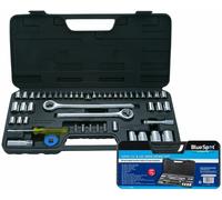 Métrica Imperial Enchufe Set 1cm 1.3cm Trinquete Extensión Compatible 52pc 01746