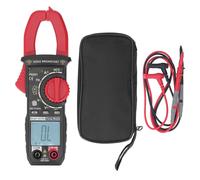 Métrico de Pinza Digital, Medidor de Corriente AC DC 600A con Detección NCV y Pantalla Retroiluminada - Prompts de Voz Inteligente, Auto Rango, Ideal para Electricistas y Técnico
