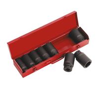 Sealey Ak80/9m Juego de Llaves de Vaso 8pc 3/4"" Cuadrado Conducir Profundo
