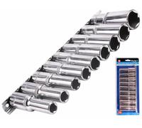 Métrico Vaso Largo Set / Alcance en Riel 1.3cm Conducir 10-22mm 01541