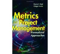Metrics for Project Management by Parviz F Rad (2005-11-09)