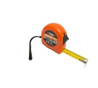 Metro 7.5 m flexometro naranja agarre cinturon 6 unidades 25mm x 7.5m