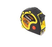 Metro 7.5 m flexometro negro agarre cinturon 6 unidades 25mm x 7.5m