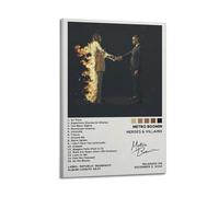 Metro Boomin Heroes & VillainsArtist - Póster de portada de álbum de artista, póster de pintura al óleo, póster impreso, álbum de arte, pintura para el hogar, sala de estar, decoración de pared, 30 x