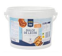 METRO Chef Dulce de Leche Clásico 2.75 kg | Sin Gluten, Sin Aceite de Palma | Ideal para Postres, Rellenos y Decoración | Textura Cremosa y Sabor Auténtico | Formato Profesional (1 Cubo 2,750 Gr.)