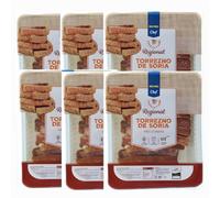 METRO Chef Torrezno de Soria Precocinado 1,700g Aprox. - Sin Gluten, Sin Lactosa, con el mejor sabor de Castilla y León - Crujiente y Sabroso (6 BANDEJAS 1700 aprox, .)