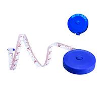 Metro de 150 cm, medidas del cuerpo, cinta suave de 7 mm, para coser y medir la cintura, cadera, pecho y brazos