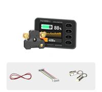 Metro de Coulomb de la batería de litio con la pantalla a color de alta resolución, seguimiento en tiempo real del poder del voltaje para la prueba de la capacidad LiFePO4 en industrial (A)