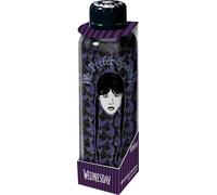 METRO GOLDWIN MAYER Botella Para Niños Mercoledí 750 ml Acero Inoxidable Lavable