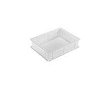 METRO Profesional Caja de masa para pan/pizza, 40x30x10 cm, 10 L, blanco, apilable, apto para microondas, congelador y lavavajillas, contenedor alimentario, fermentación (10 litros)