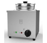 METRO PROFESSIONAL Baño María GHP1006, 6.5 L, Acero Inoxidable, 30-85°C,200 W, Plata