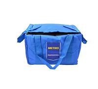 METRO Professional Bolsa térmica, poliéster/aluminio, capacidad: 65 L, cierre de velcro y correas cosidas, impermeable, azul