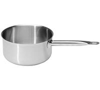 METRO Professional Cazo, Olla para Salsa, 20 cm diámetro, 3L, Acero Inoxidable, inducción, Apta para Horno hasta 240 °C, Apta para lavavajillas, con Mango, Base sándwich, Apta para Uso Comercial