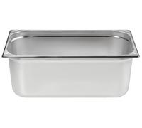 METRO Professional Cubeta GN 1/1, 200 mm, Acero Inoxidable al Cromo-níquel