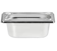 METRO Professional Cubeta GN 1/9, 65 mm, acero inoxidable al cromo-níquel
