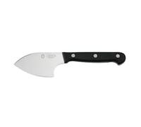 METRO Professional Cuchillo de queso universal, 69 mm, mango com remaches, negro