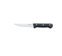 METRO Professional Cuchillo deshuesador, con Remaches y sin virola, Acero Inoxidable, 130 mm, Mango Negro