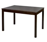 METRO Professional Mesa de Comedor Rectangular Aldea, Madera de Abedul, 120 x 80 x 75 cm, para Restaurante y Bar, Marrón