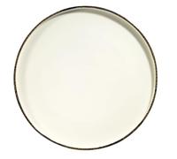 METRO Professional Plato llano Ateo, porcelana, Ø 28 cm, beige, 4 unidades