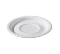 METRO Professional Plato para taza de café Caterer de porcelana??, Ø 12 cm, blanco, 6 unidades
