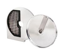 METRO Professional Set de Cortador GVCDDDS10, Ø 20.5 cm, Discos Corta-Verduras, 10 mm, Accesorio para GVC1001