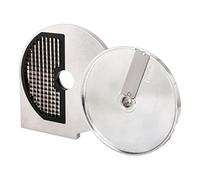 METRO Professional Set de Cortador GVCGGGS10, Ø 20.5 cm, Discos Corta-Verduras, 8 mm, Accesorio para GVC1001