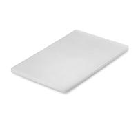 METRO Professional Tabla de cortar blanca de polietileno de alta densidad (HDPE), 60 x 40 cm, higiénica y duradera, para cocina profesional