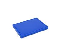 METRO Professional Tabla de cortar, GN 1/2, polietileno de alta densidad (HDPE), 32,5 x 26,5 x 2 cm, color azul, 3226-GT