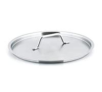 METRO Professional Tapa de acero inoxidable, Ø 16 cm, Plata
